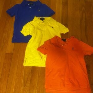 🔥 EUC Polo Ralph Lauren Kids' 3 Shirt Bundle Size 6 Authentic - From Polo Site